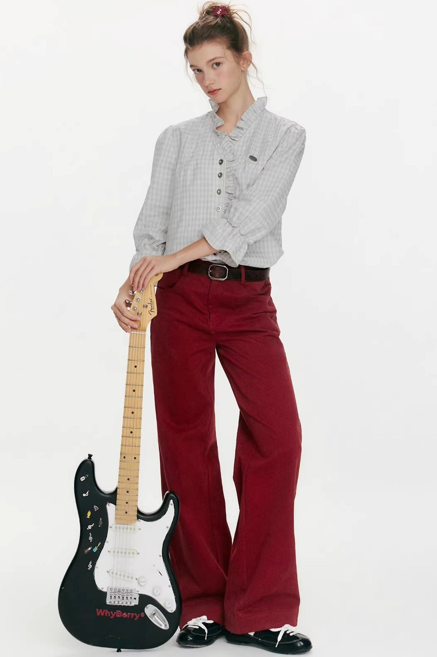 Casual Wide-Leg Long Pants