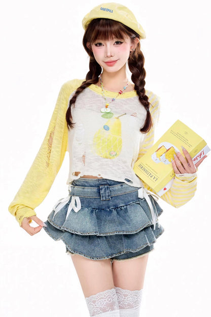 Sweet Knit Striped Top