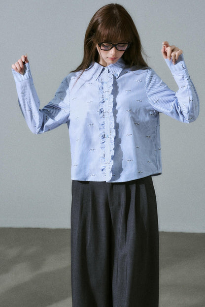 Soft Minimal Shoulder Top