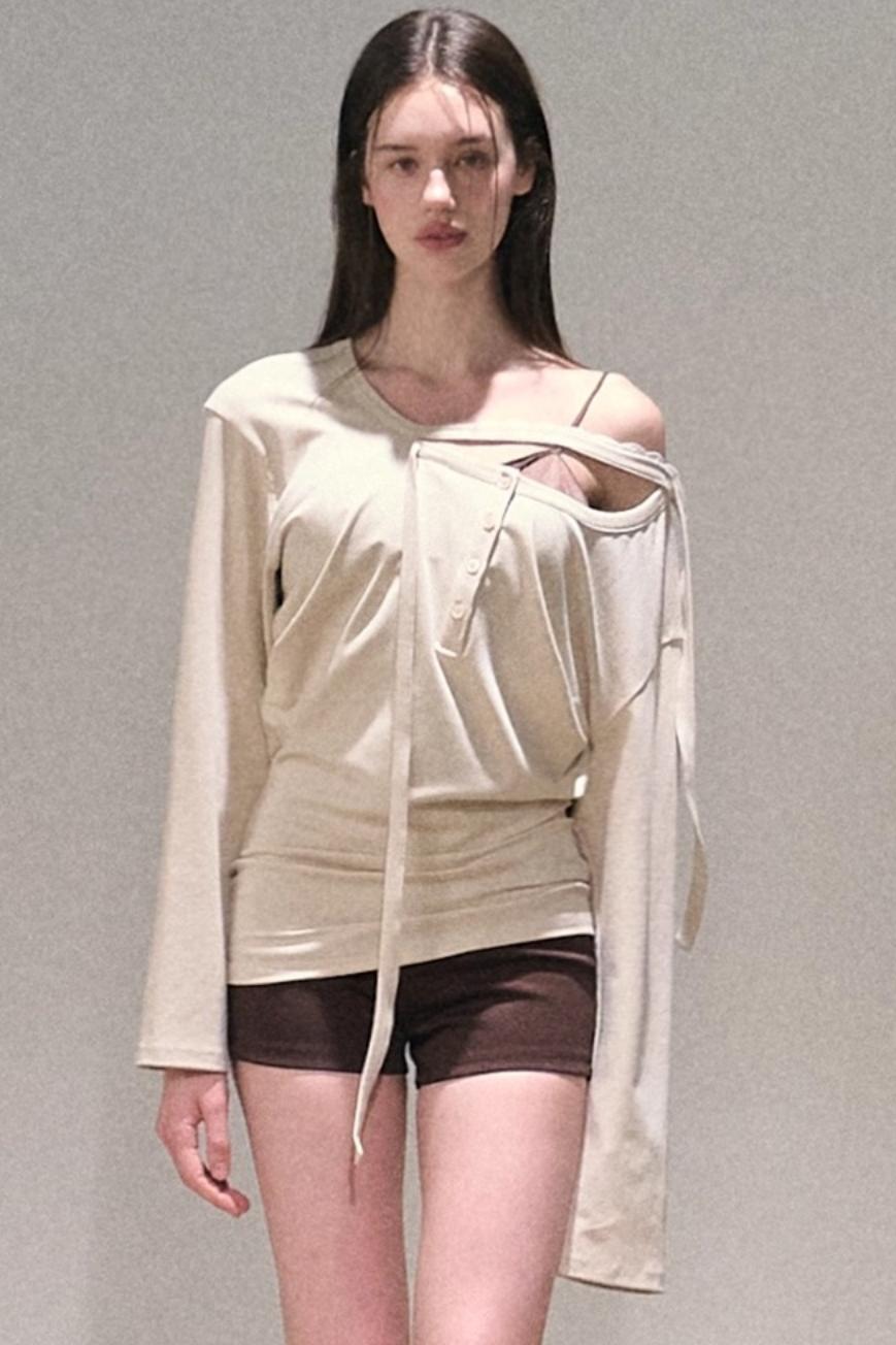 Classic Texture Slim High-Waisted Shorts