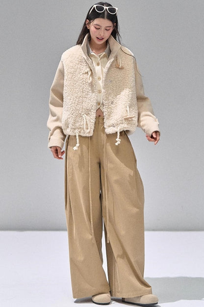 Toggle Button Woolen Coat