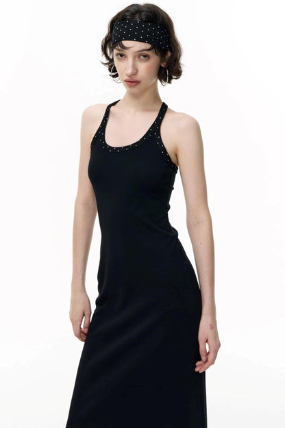 Autumn Striped Camisole Dress