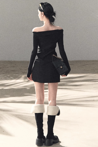 Heavyweight Waist-Cinching Dress