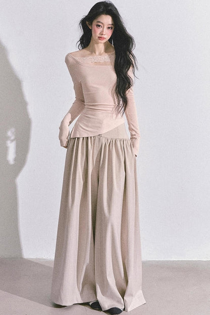 Korean Style Wide Pants