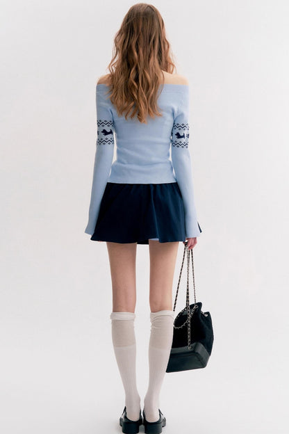 Drawstring Double Waist A-Line Puffy Skirt