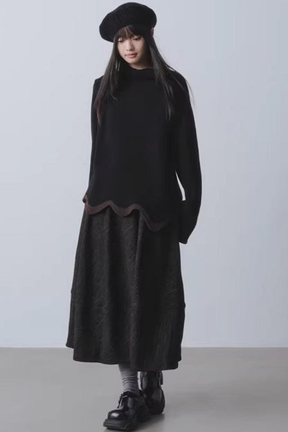 Apocalyptic Coastline Knitted Sweater