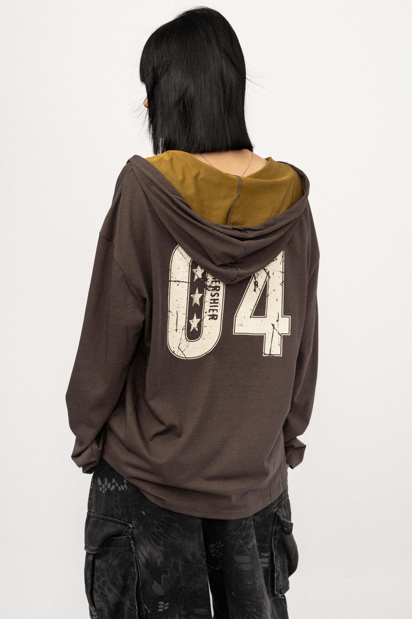 Autumn V-Neck Black Top