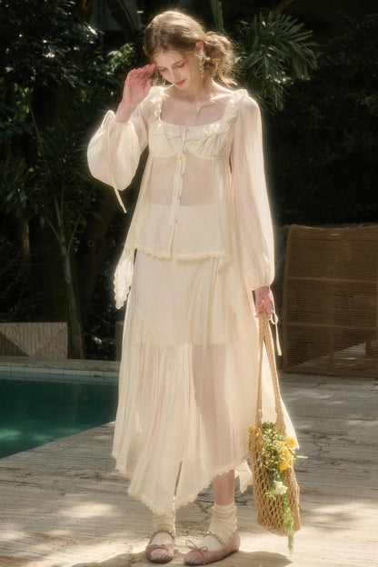 Galaxy Tencel Air Fabric Skirt Set-Up