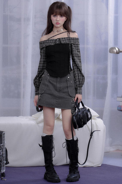 Rebellion One-Shoulder Shirt