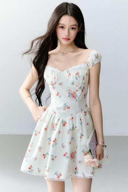 Twilight Rose Floral Dress