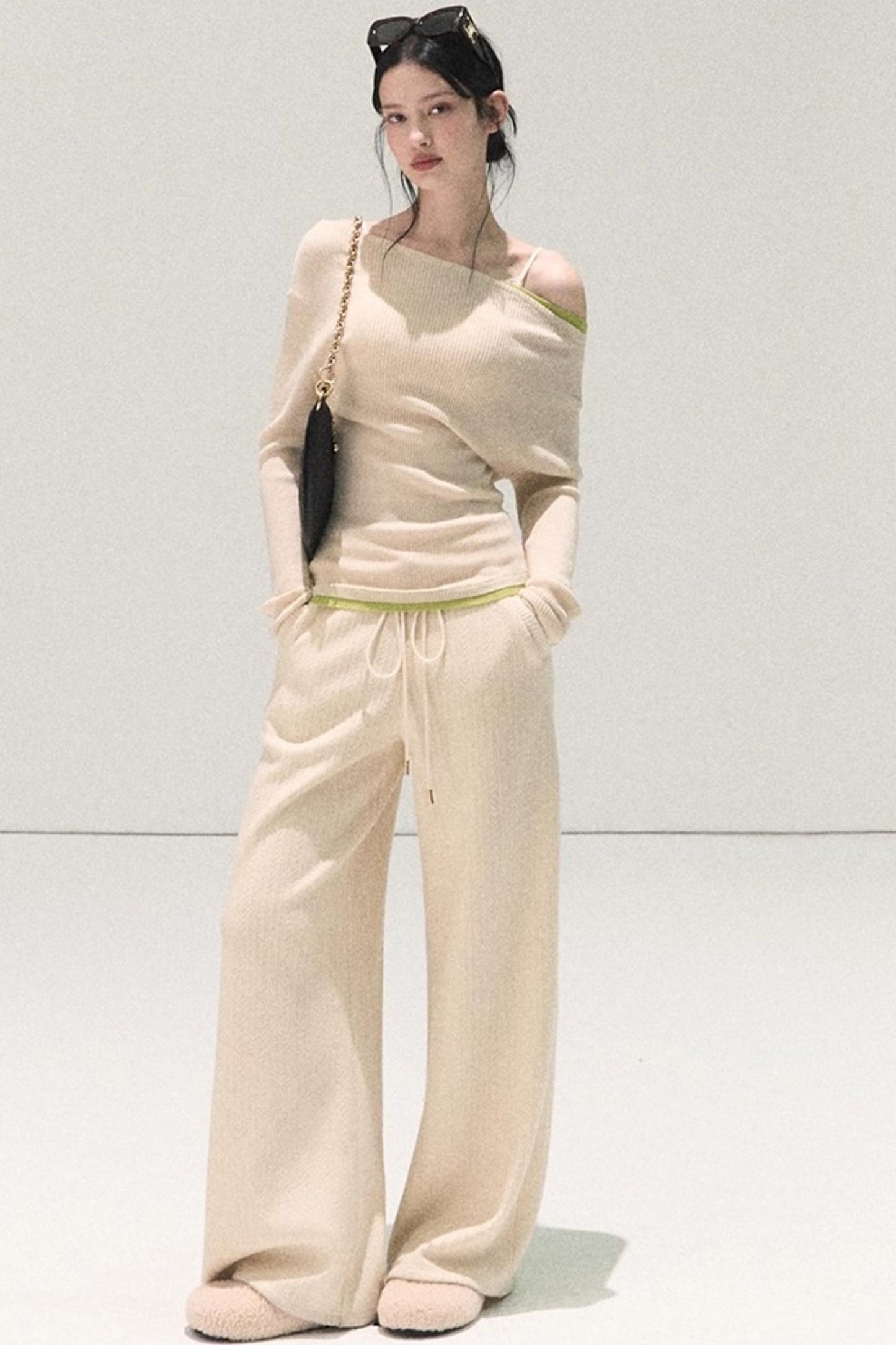 Winter Soft Knit Pants