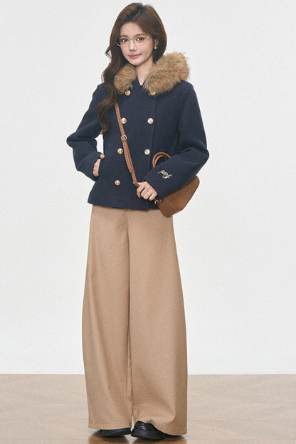 Warm Thickened Woolen Padded Jacket Set-Up