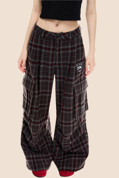 Winter Wide-Leg Casual Pants