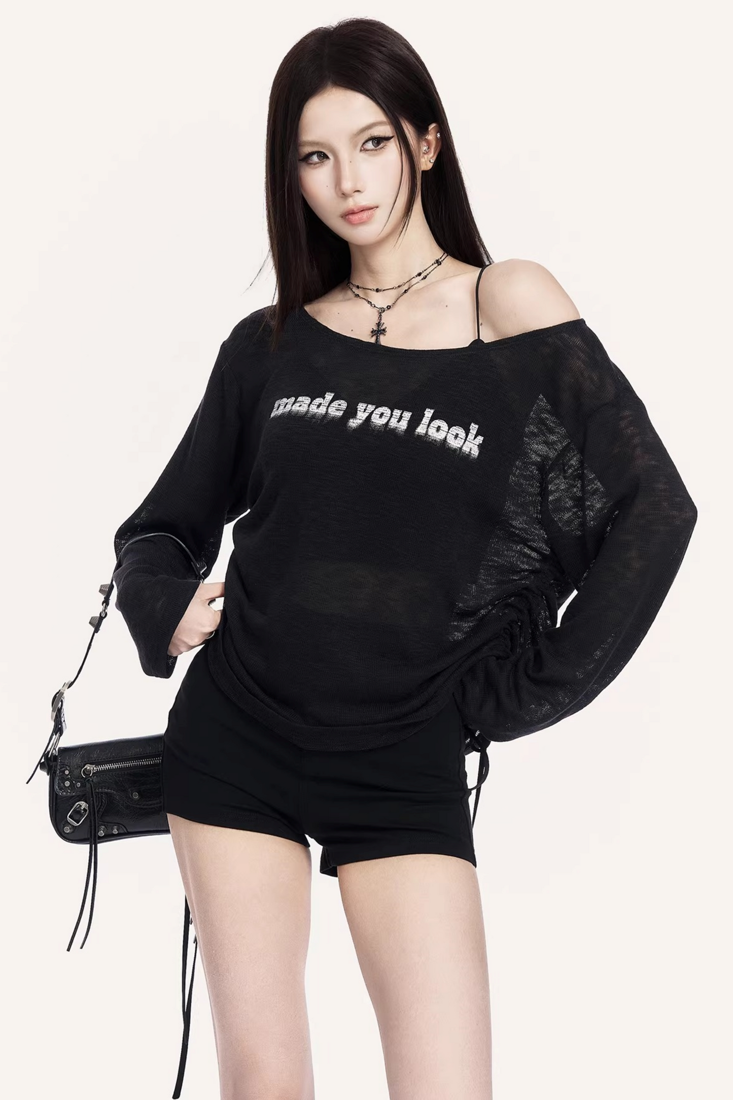 Hot Girl Off-Shoulder Blouse