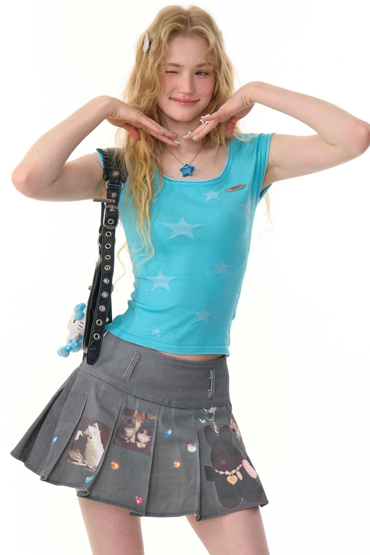 Slim Retro Star Tee