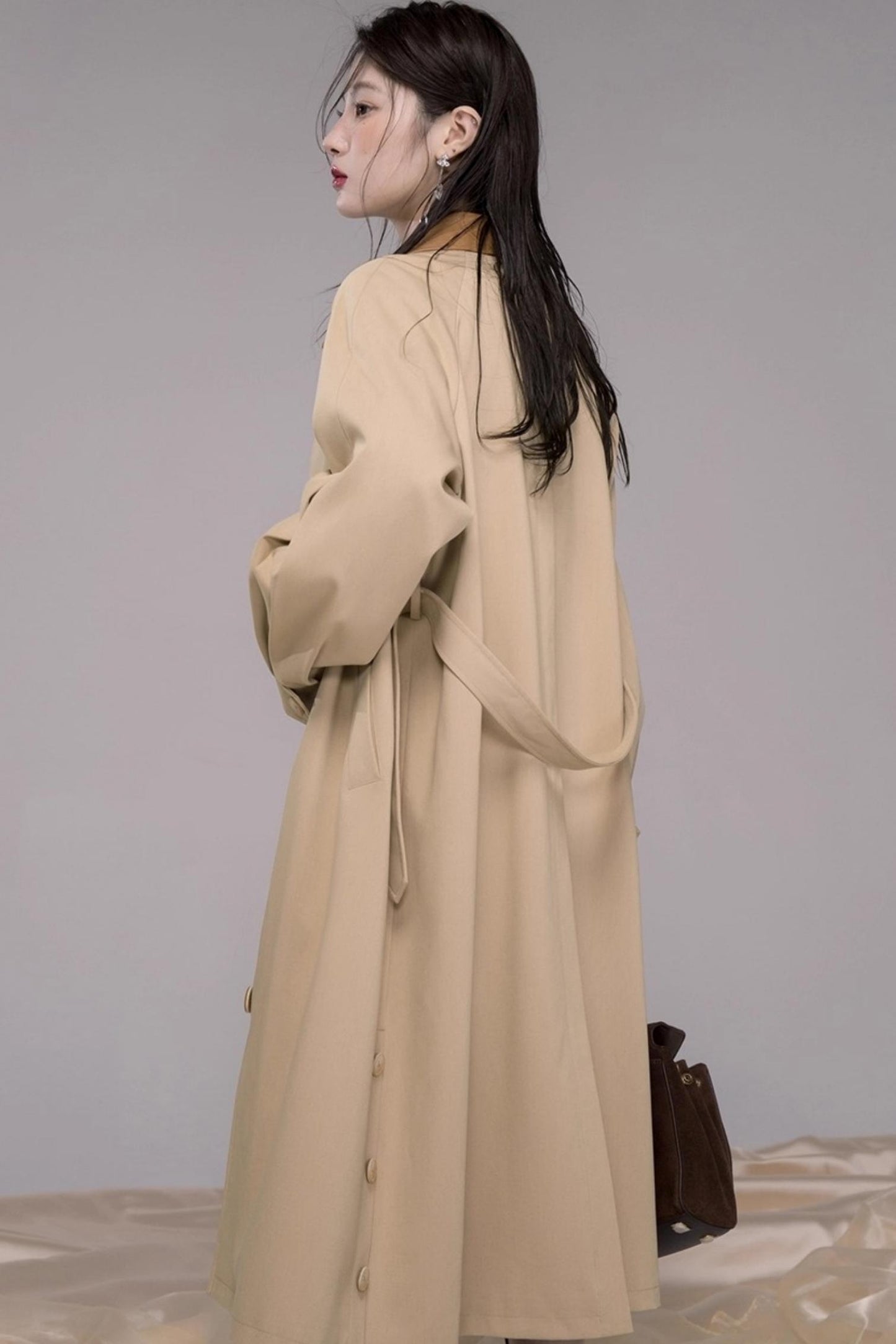 Nuansha Custom Wool Trench Coat