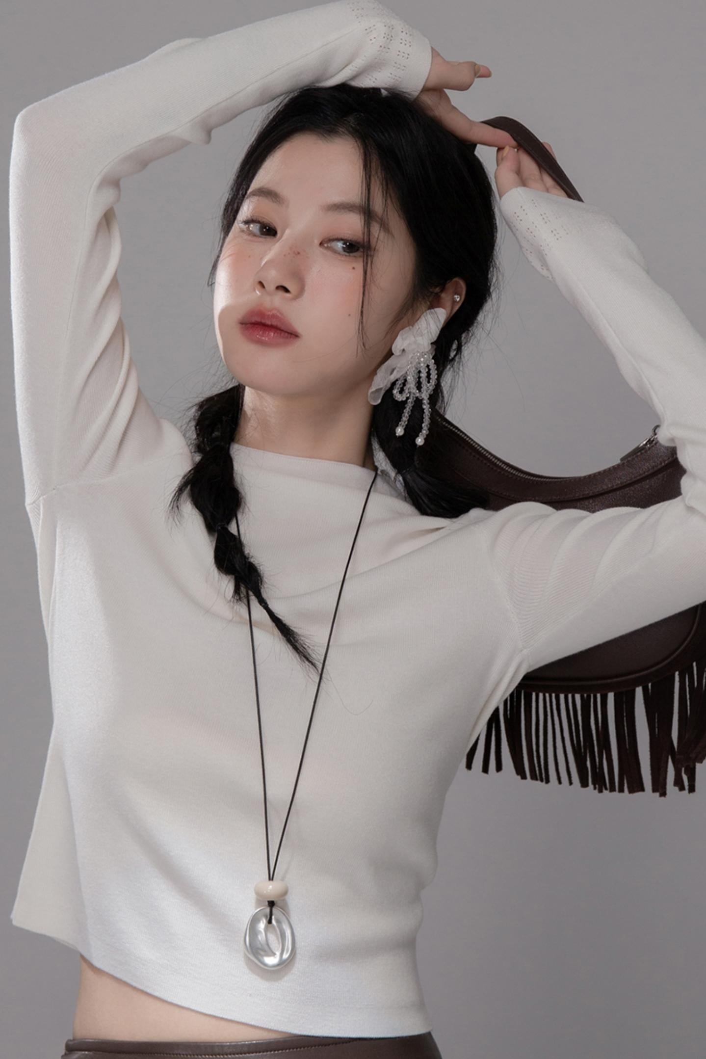 Bright Moon Wool Base Layer Top