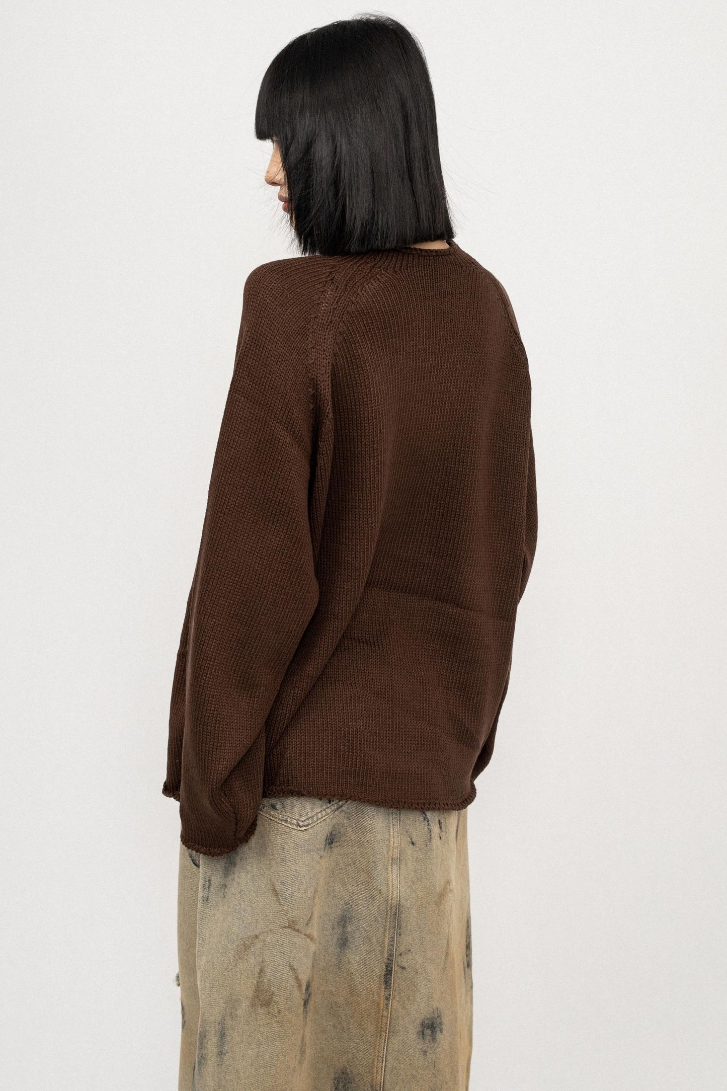 Autumn Vintage Crew Knit Top