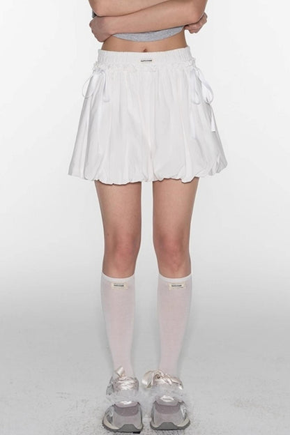Bloomers Skirts Elastic Tie Bud Shorts Skirt