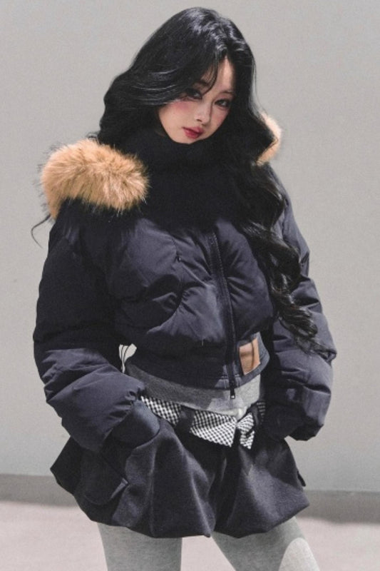 Hooded Winter Cotton Jacket