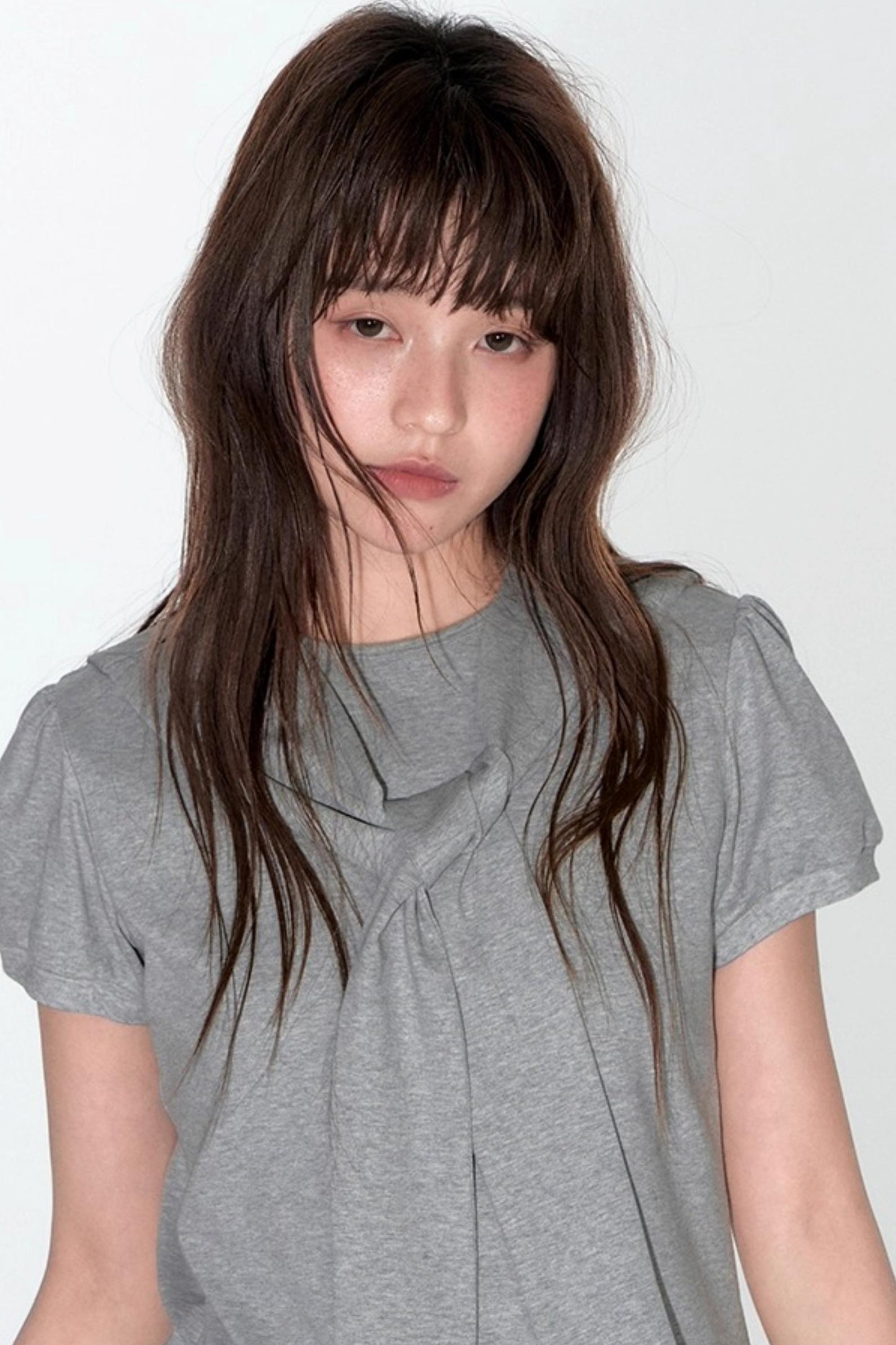 Navy Lace Short Sleeve Cinched Waist Top Set-Up