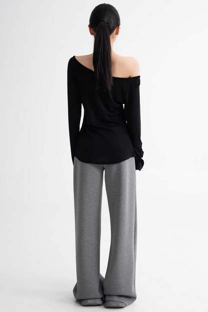 Lyocell Off-Shoulder Top