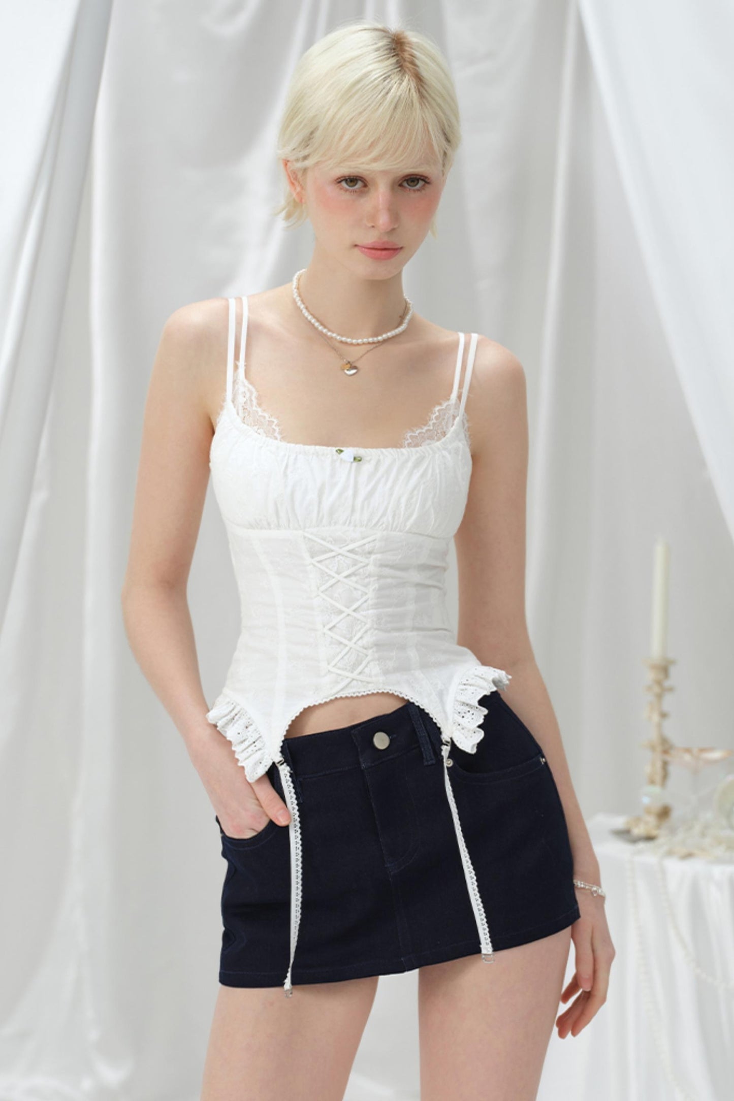 Slim Fit Layered Tank Top