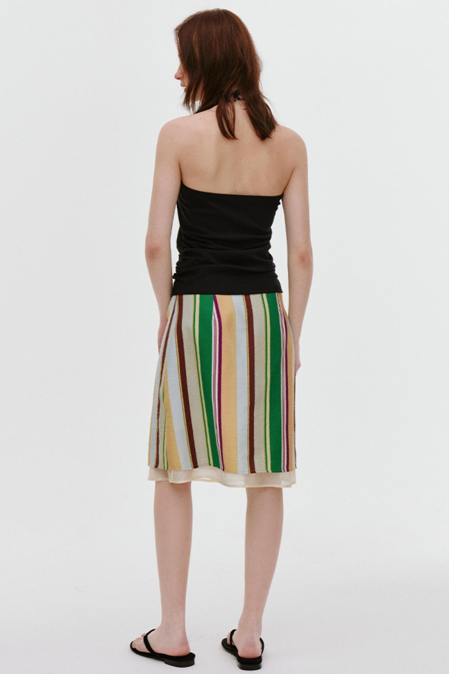 Pleated Side Support Camisole