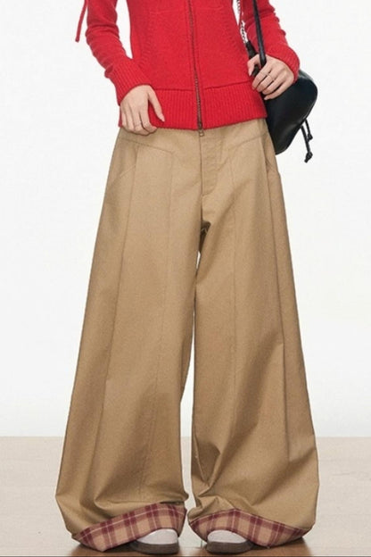 Zipper Sweater With Trousers Set-Up