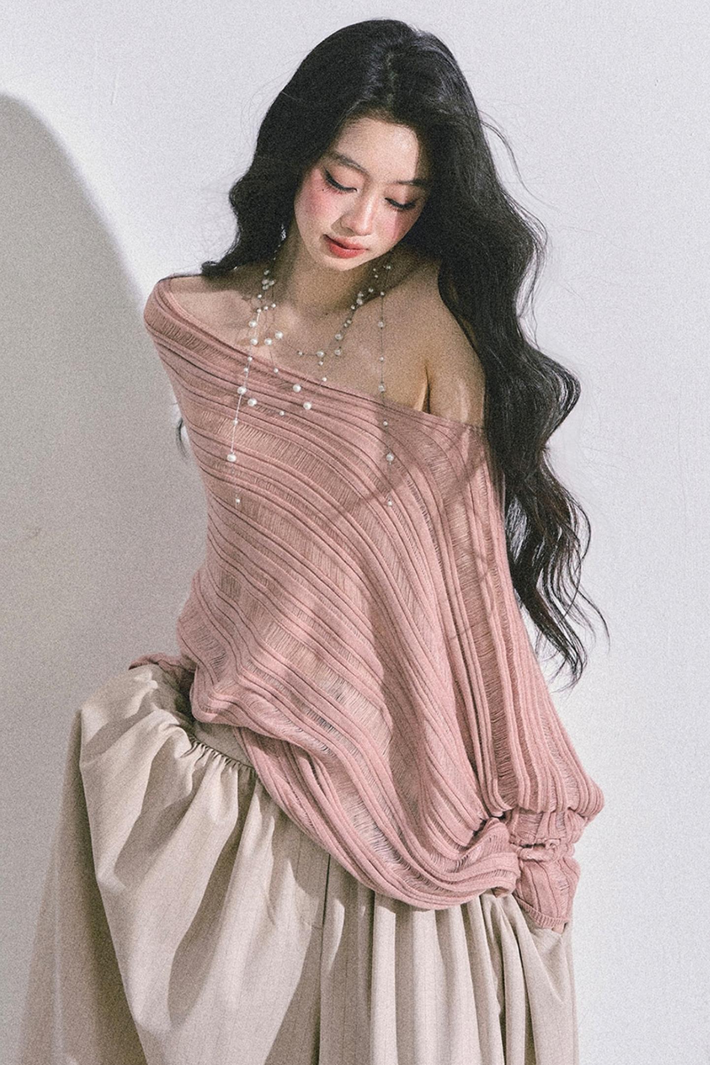 French Autumn Knit Top