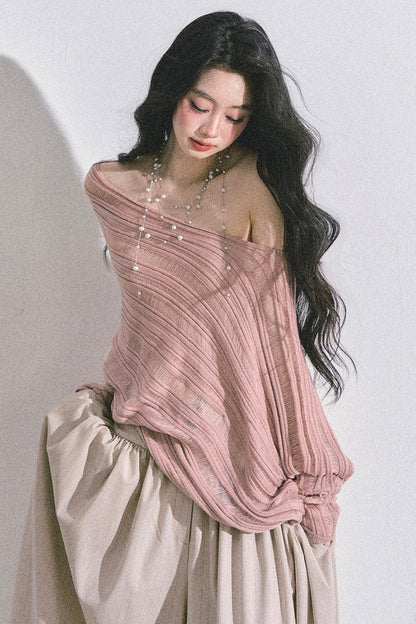 French Autumn Knit Top