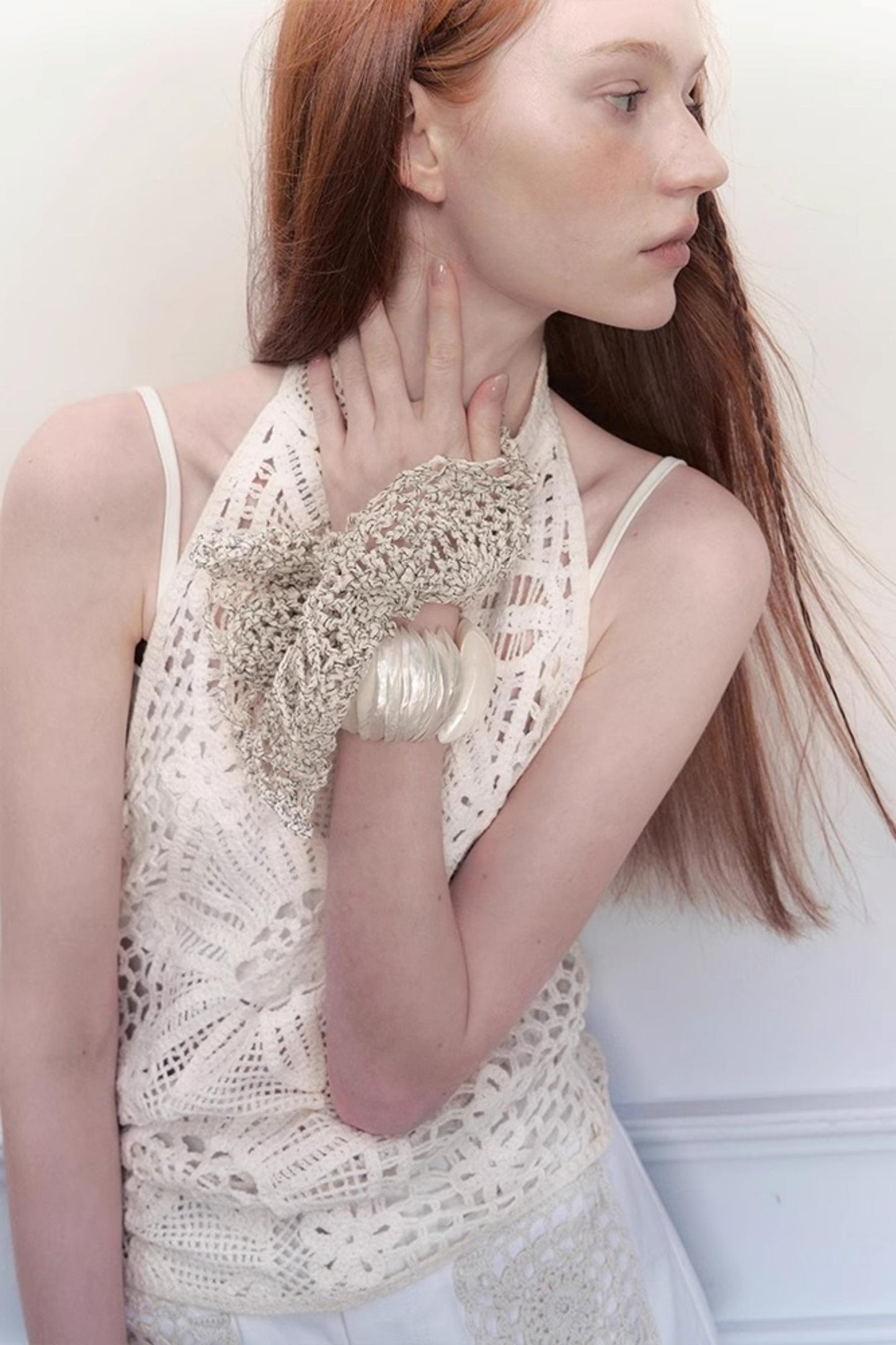 Hollow Knit Tank Top