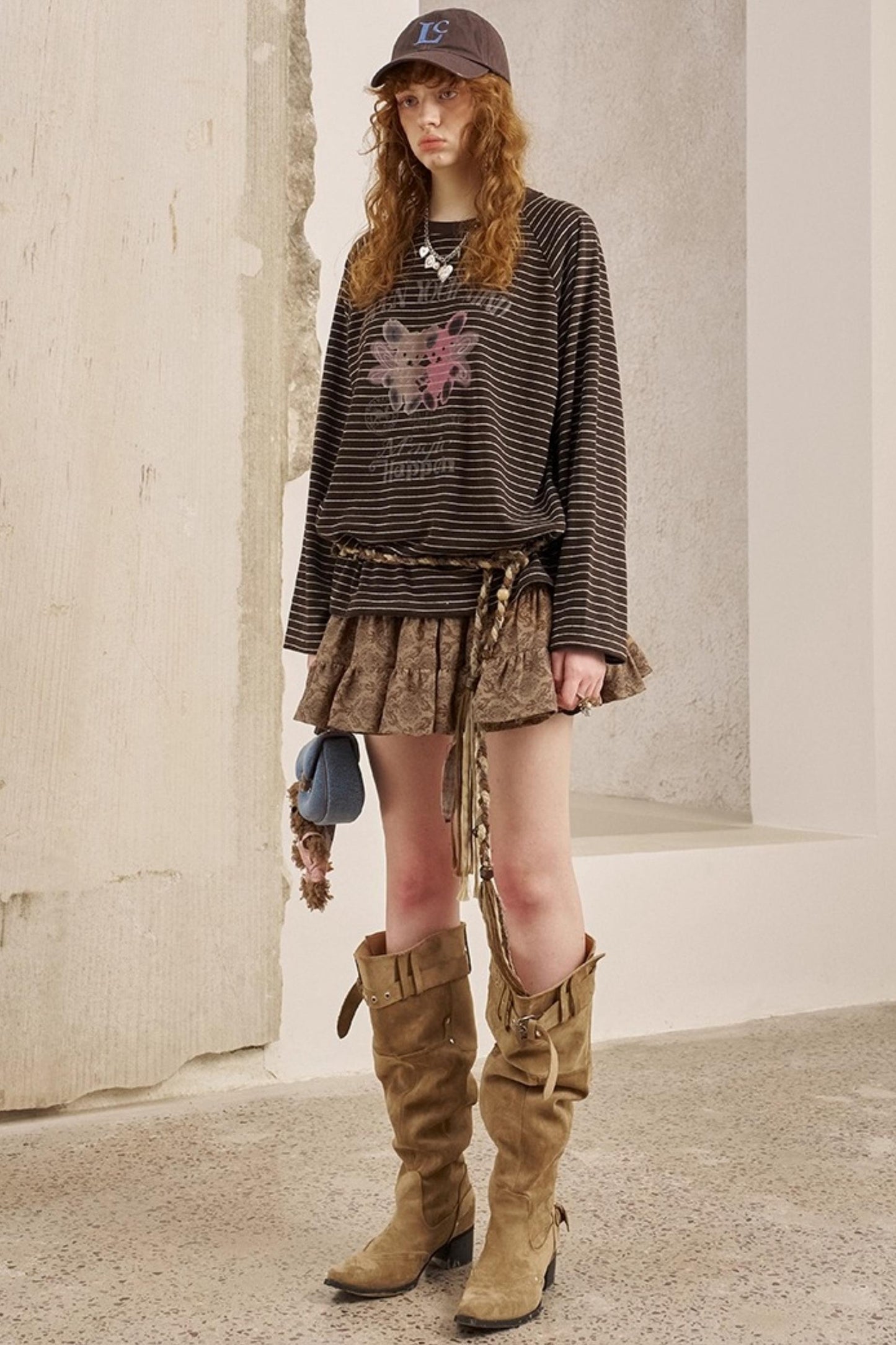 Two Bear Thin Striped Long Sleeve T-Shirt