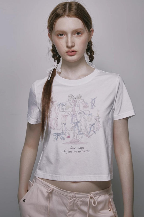Original Bow Print  T-Shirt