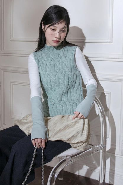 Afternoon Lake Wool Puff Dress