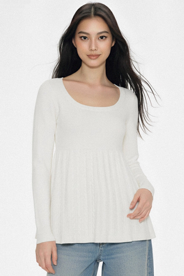 Retro American Cable Knit Sweater