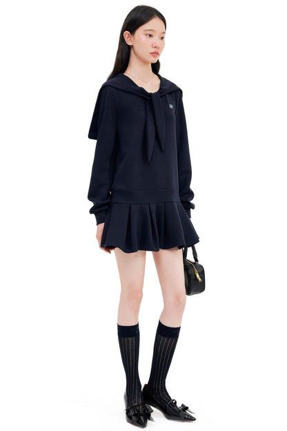 Pullover Sweatshirt Style Dress
