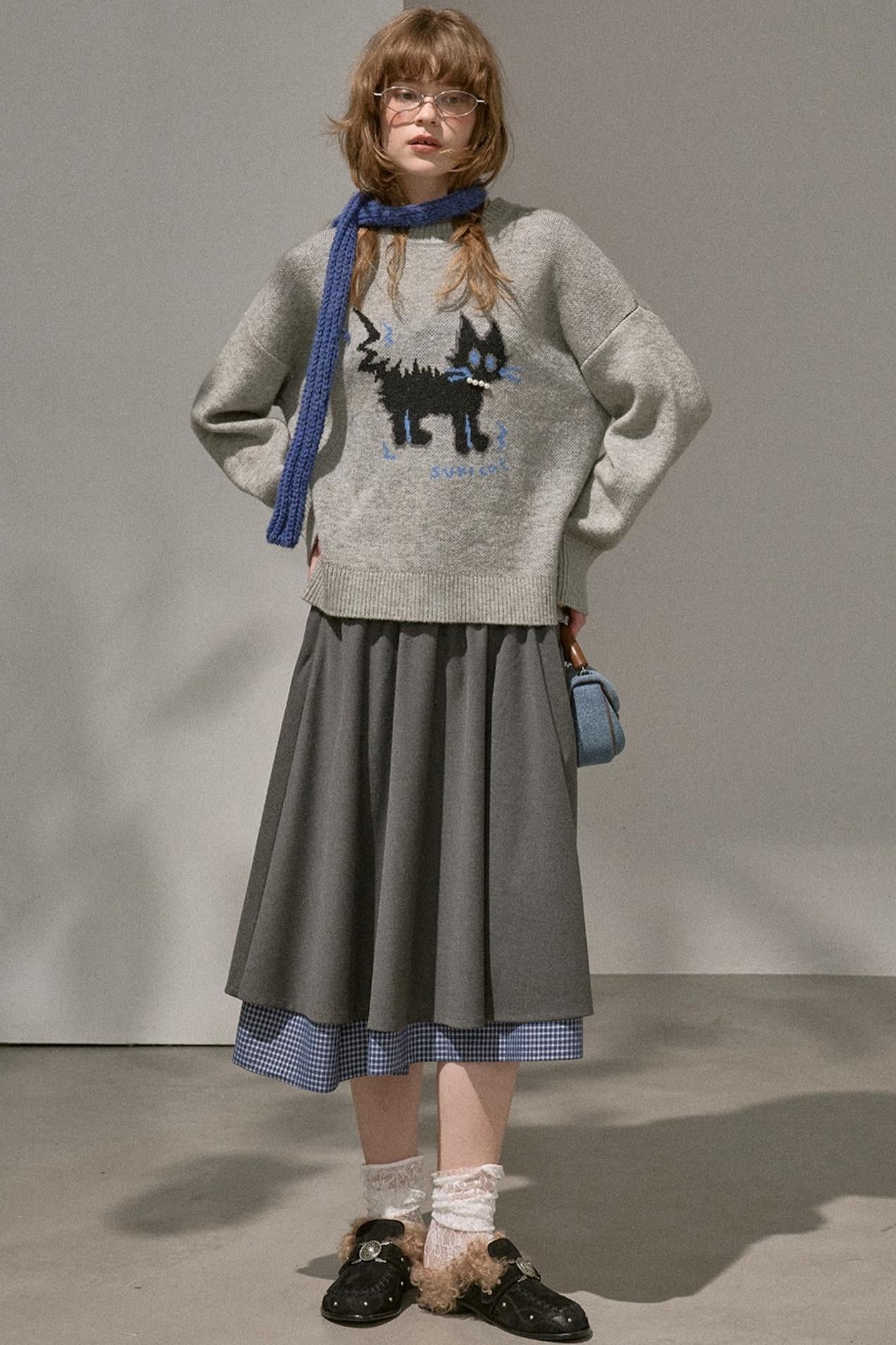 Winter Fur Drop Sweater