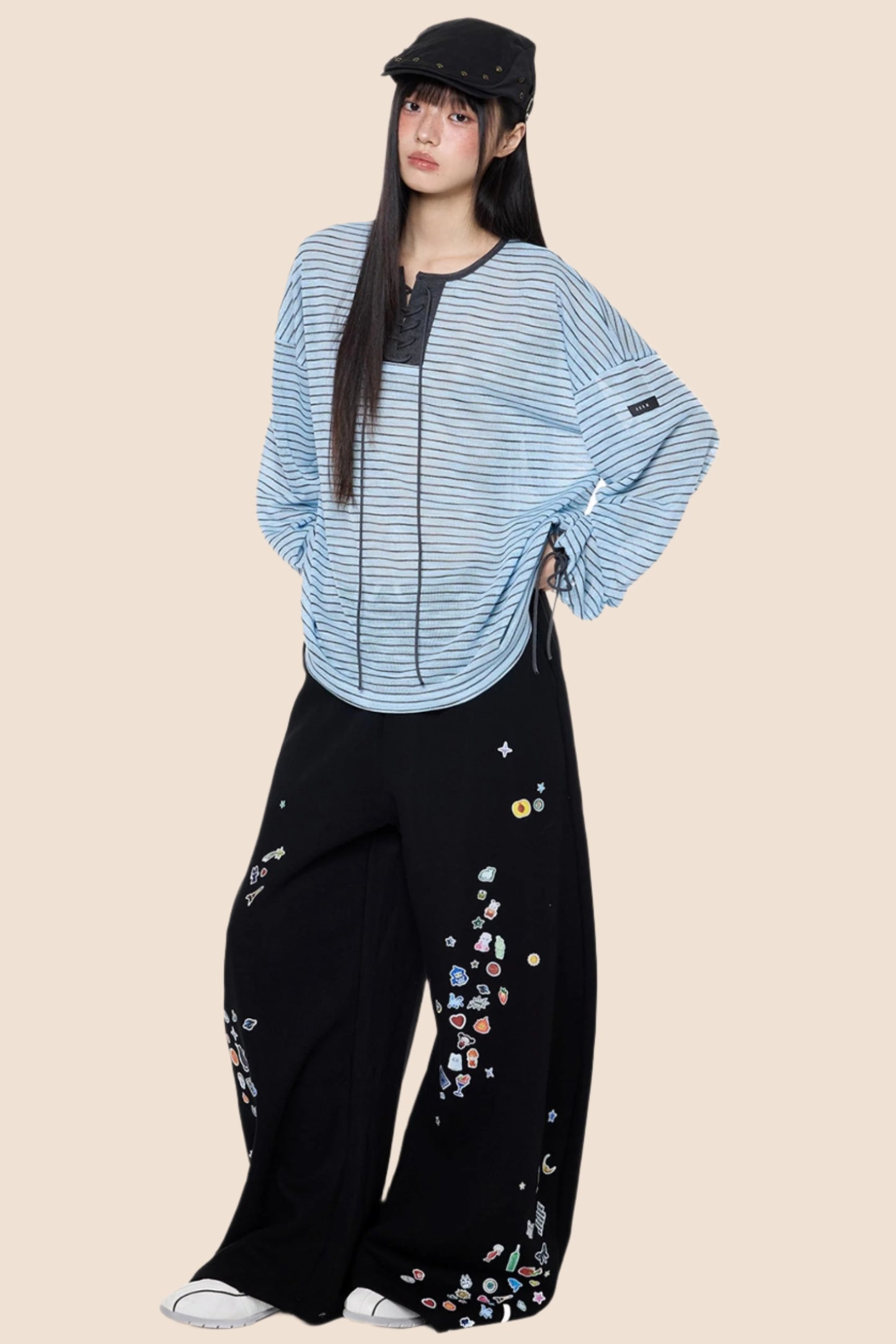 Summer Striped Long Sleeve T-Shirt