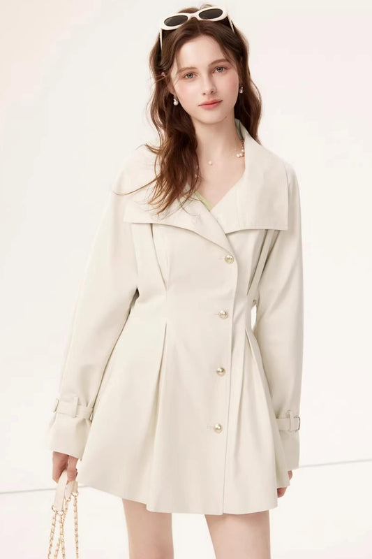 Lyocell Tencel Trench Coat