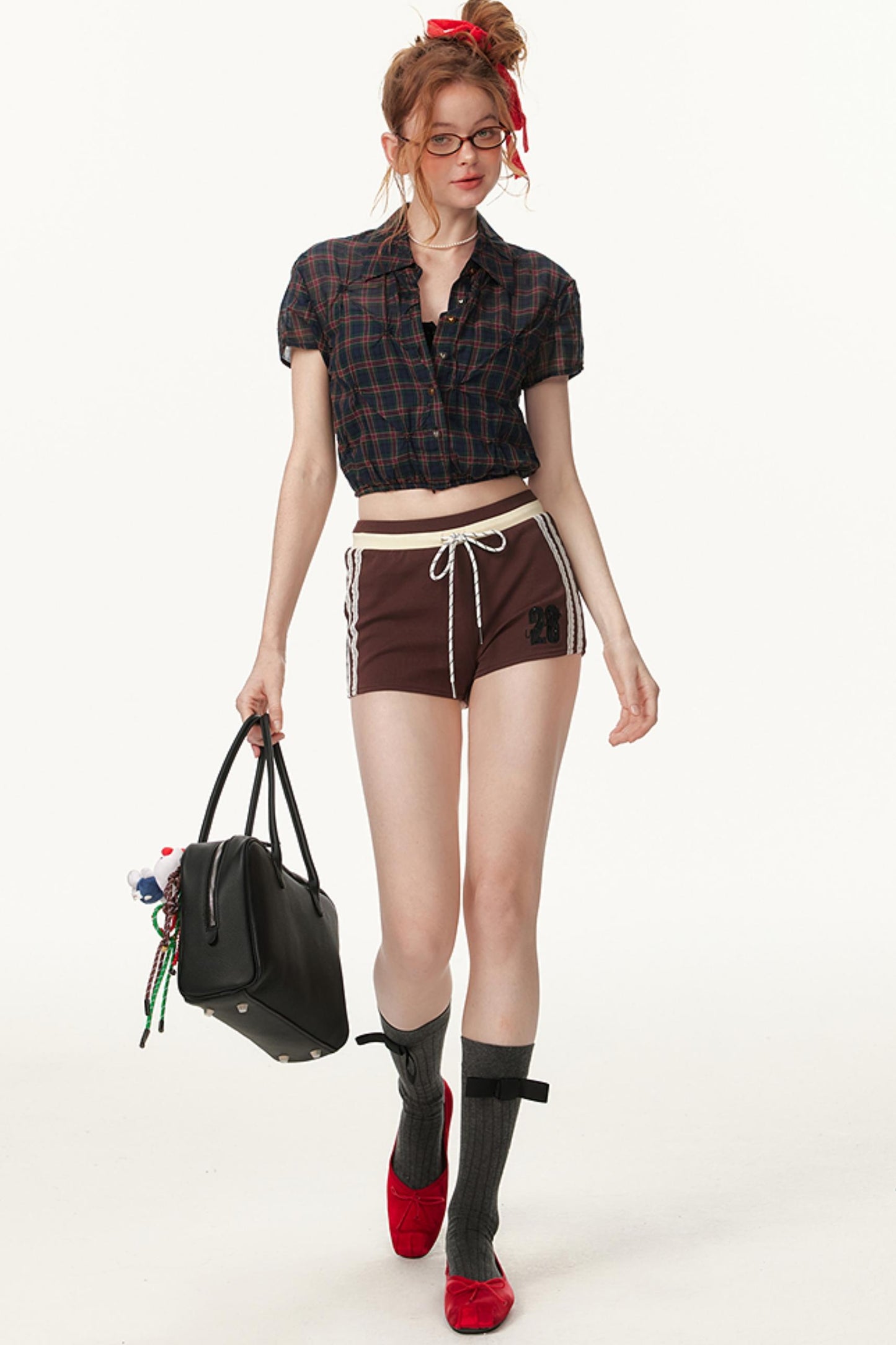 Short Sleeve Floral Fusion Top