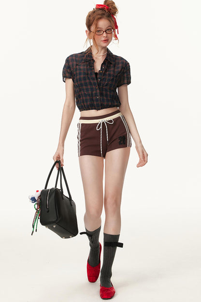 Short Sleeve Floral Fusion Top