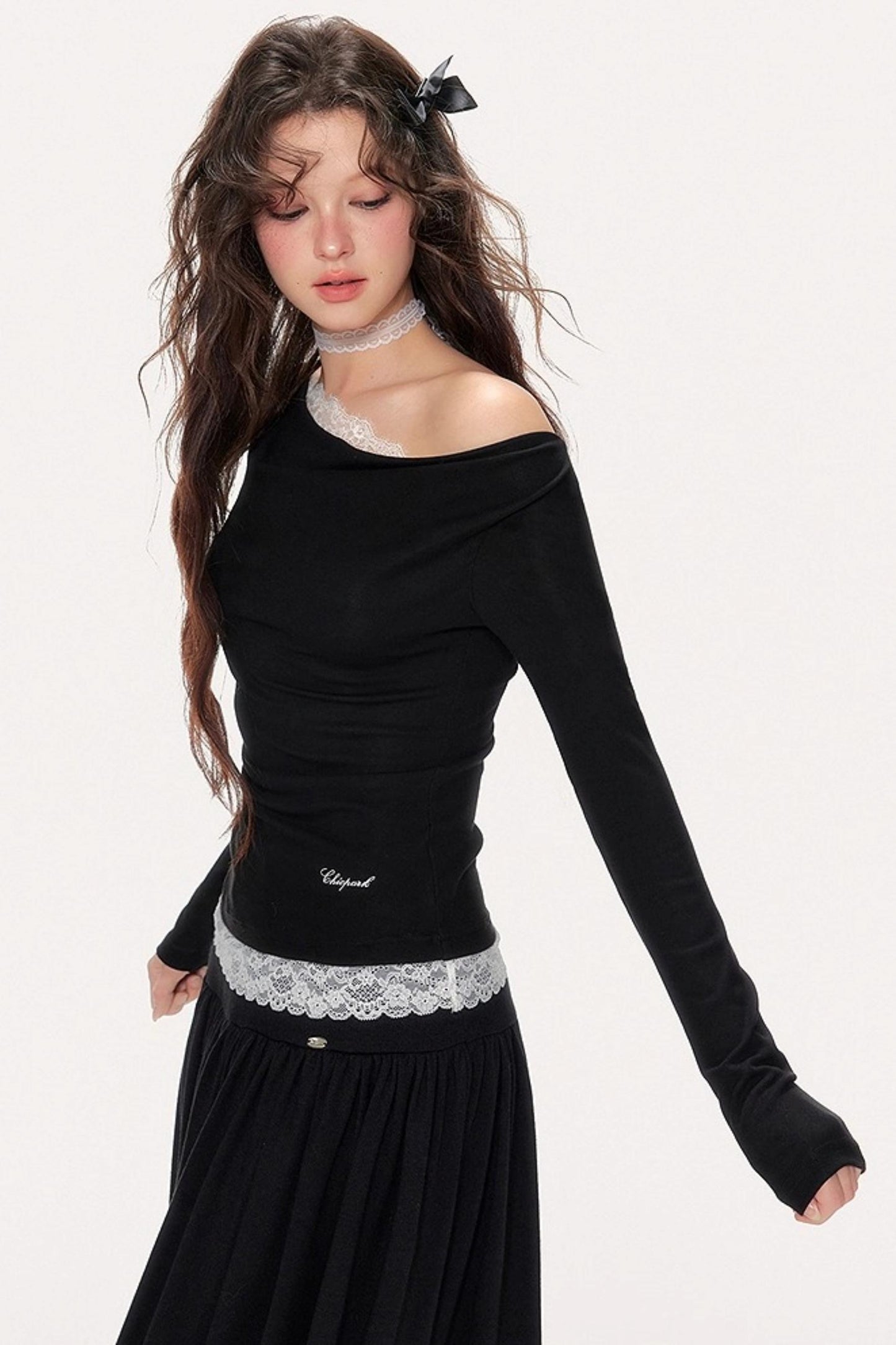 One-Shoulder Base Top