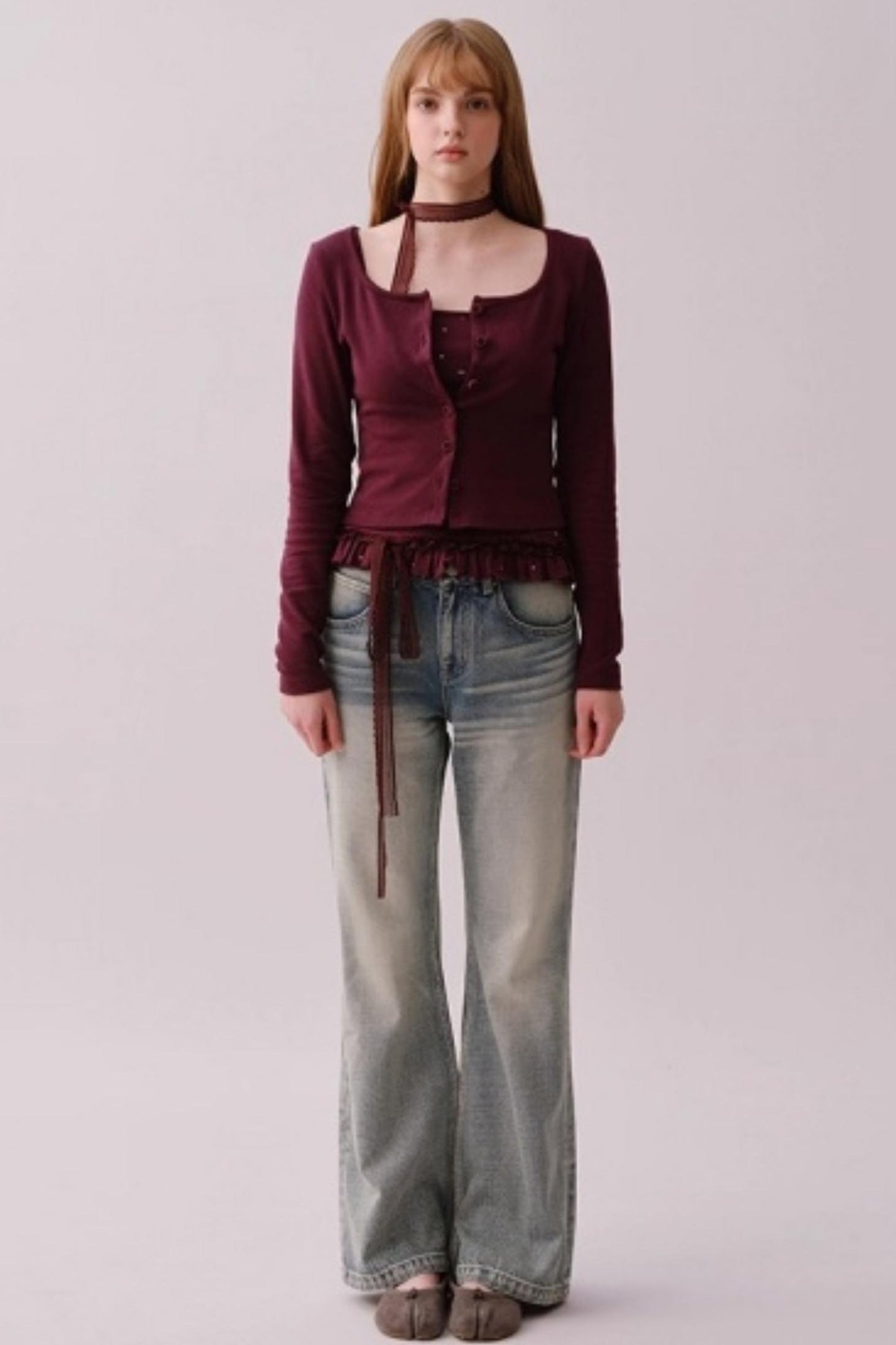 Retro Polka Dot Camisole Set-Up