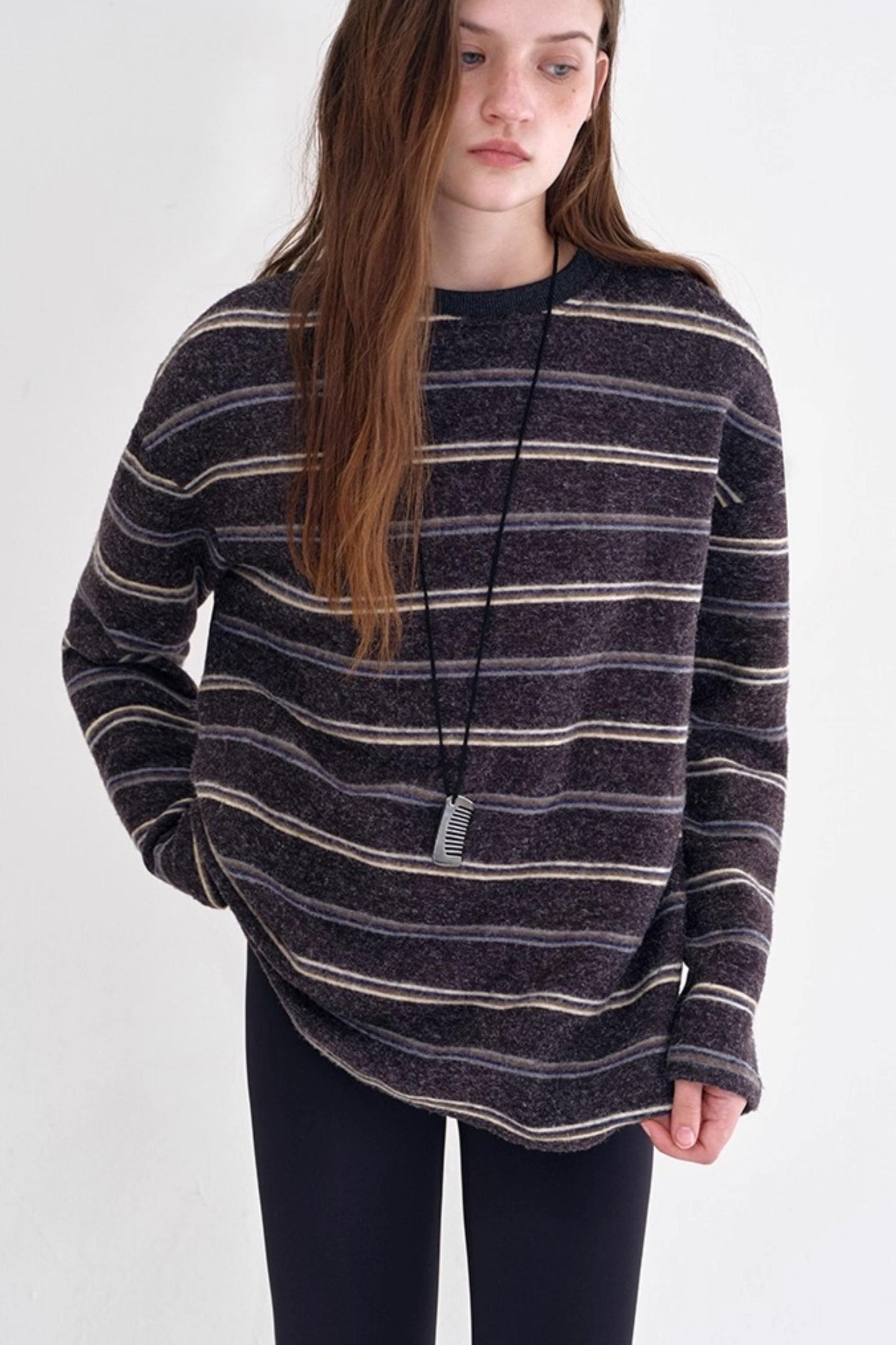 Retro Velvet-Feel Winter Sweater