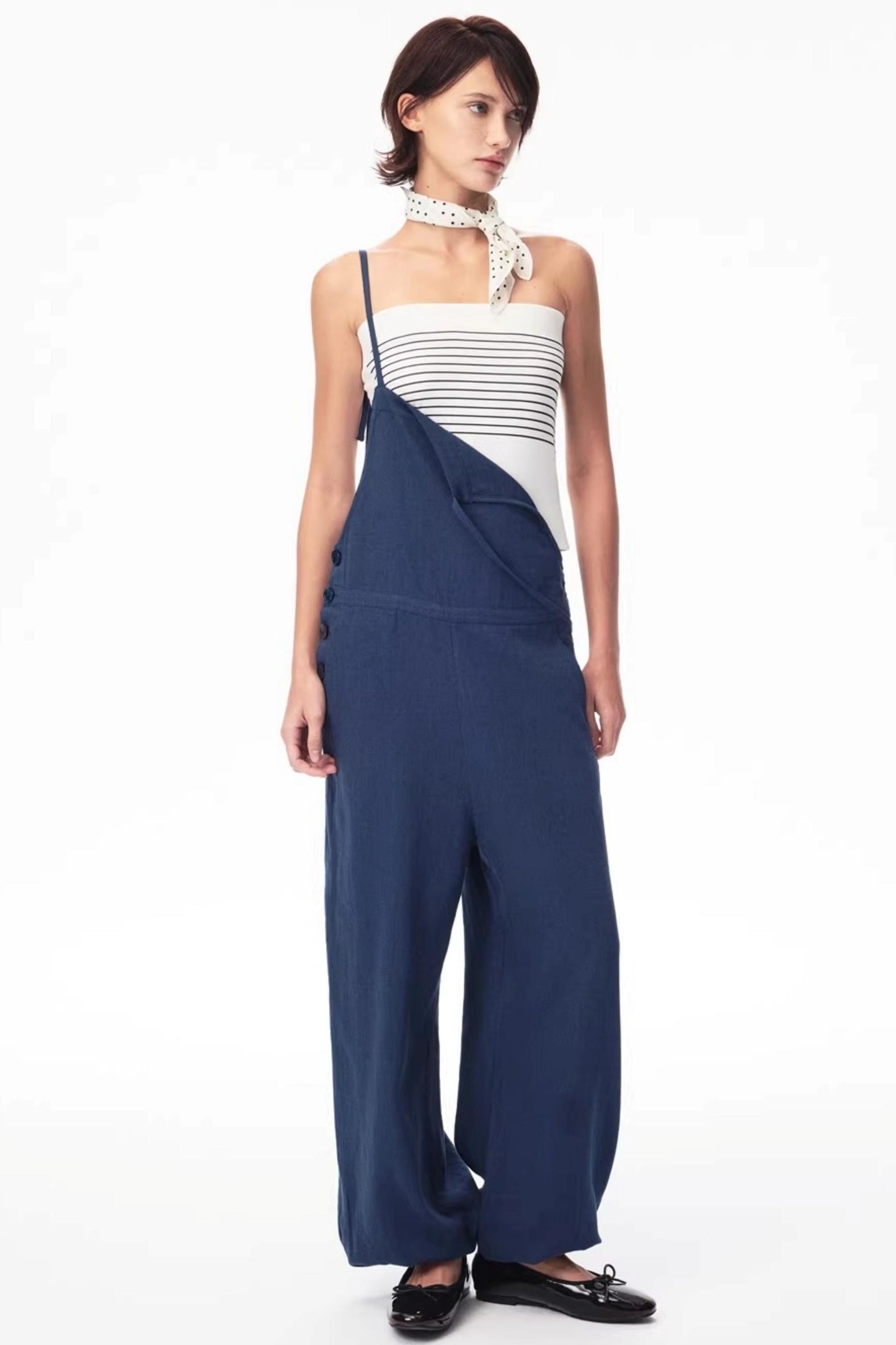 Relaxed Linen Jumpsuit