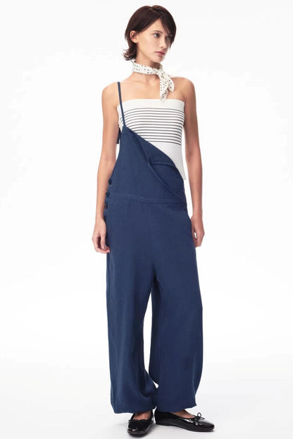 Relaxed Linen Jumpsuit