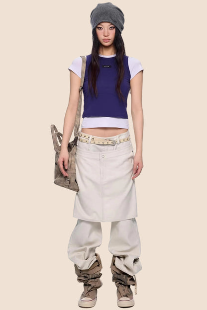 Dopamine Retro Slim-Fit Top