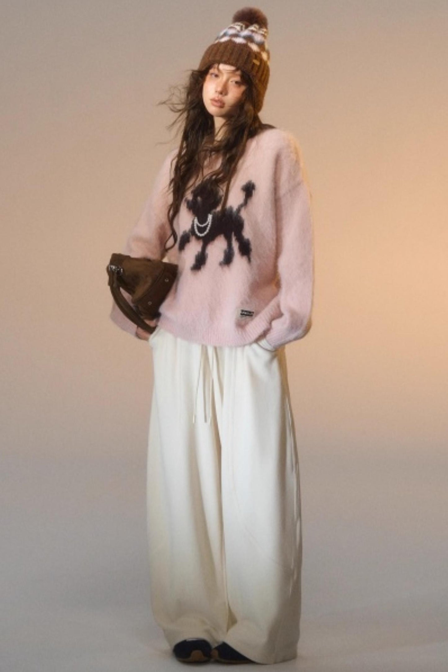 Tsundere Puppy Crewneck Sweater