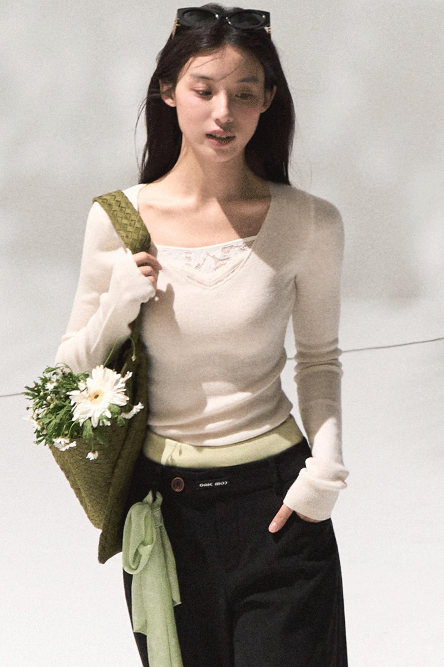 Narrow Stream Fit Pants